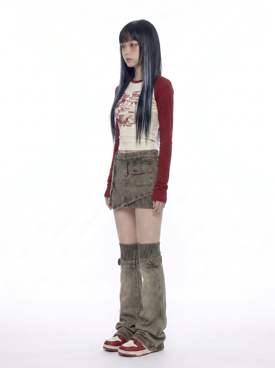Punk Skirt Set