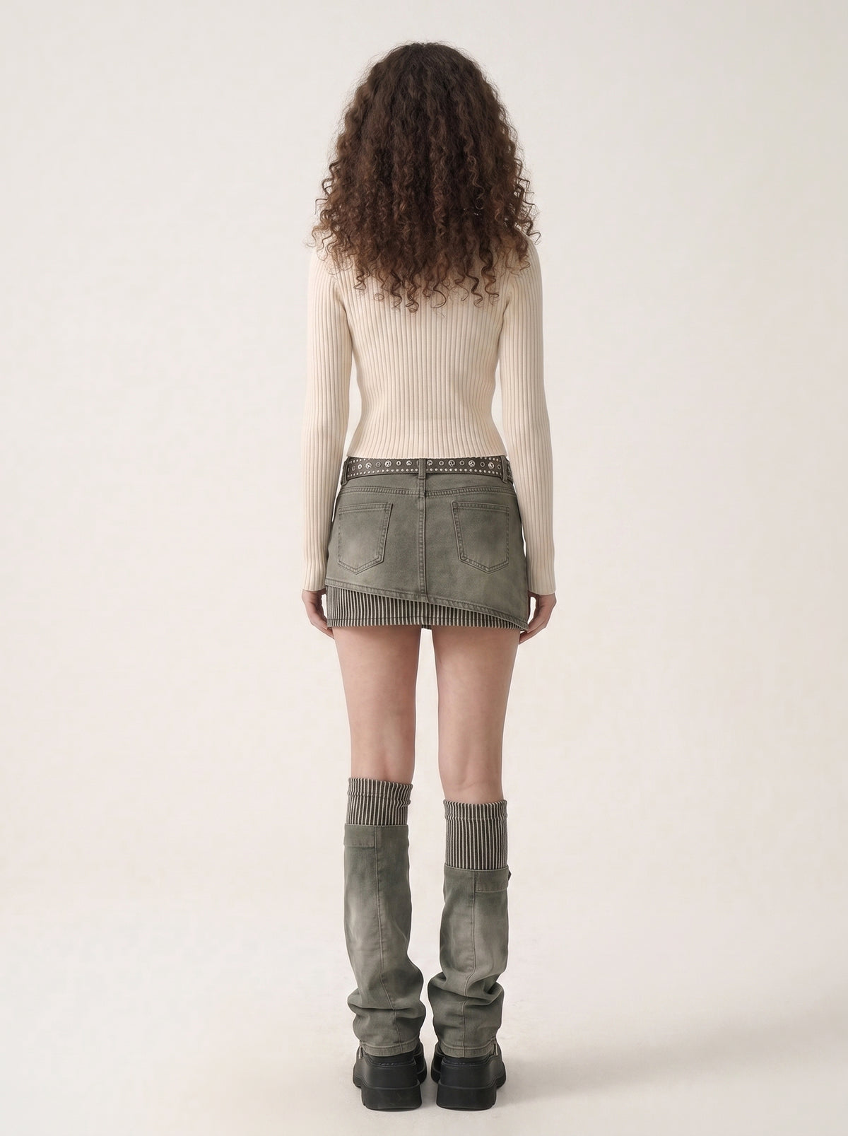 Trackline Skirt Set