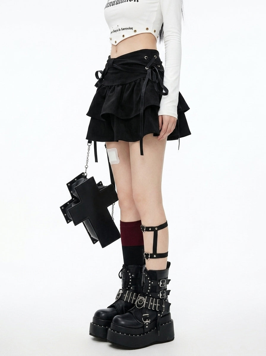 Ruffle Cake Skort