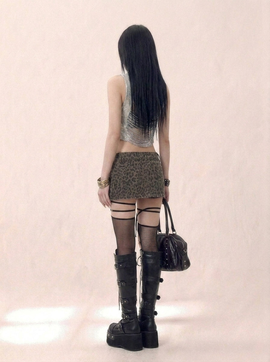 Fray Cutout Vest