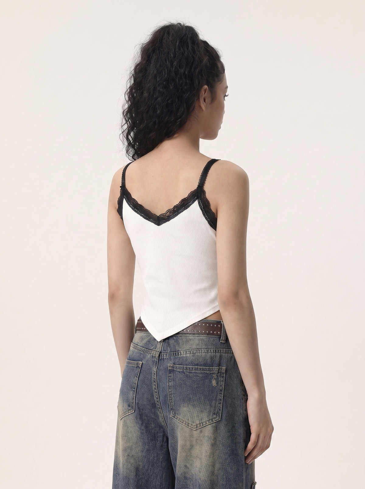 Fracture Lace Cami