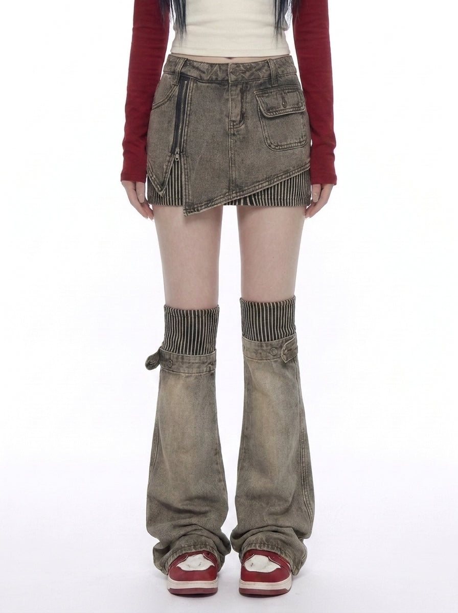 Punk Skirt Set