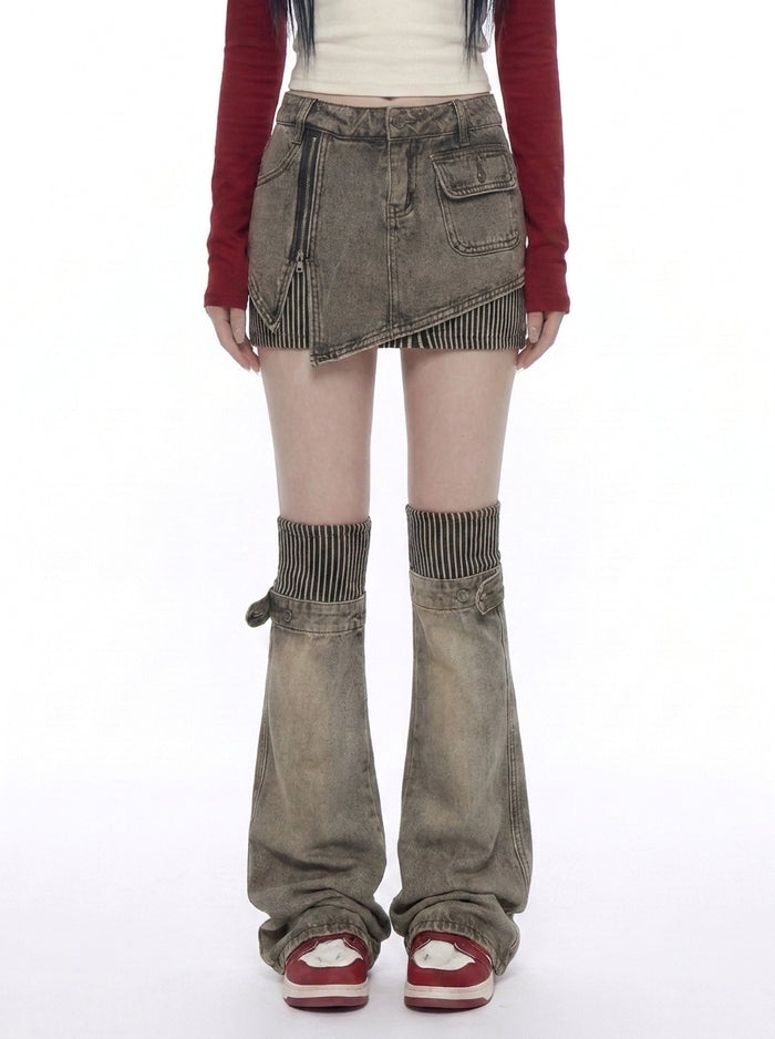 Punk Skirt Set